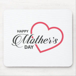Simple Happy Mother's Day   Mouse Pad