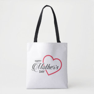Simple Happy Mother's Day Tote Bag
