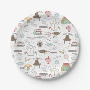 Simple Harry Potter Baby Shower Paper Plate