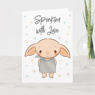 Simple Harry Potter - Dobby Baby Shower Card