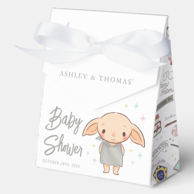 Simple Harry Potter - Dobby Baby Shower Favour Box (Front)