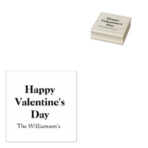 simple heart add name street address city pin rubber stamp