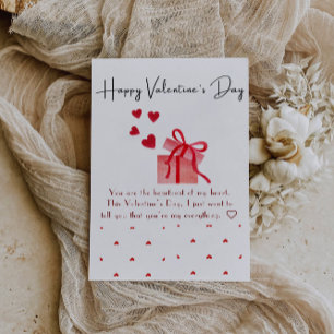 Simple Heart Valentine's Day Card