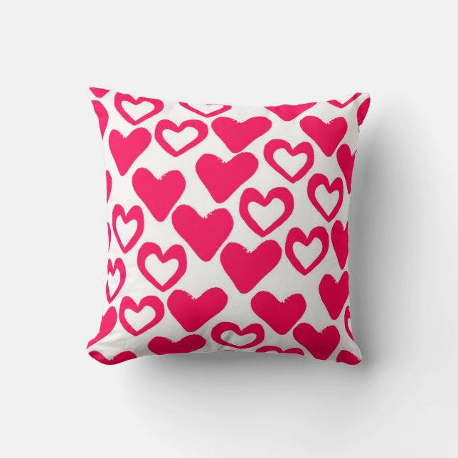 Simple Hearts 2014 Cushion (Front)