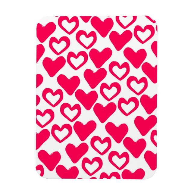 Simple Hearts 2014 Magnet (Vertical)