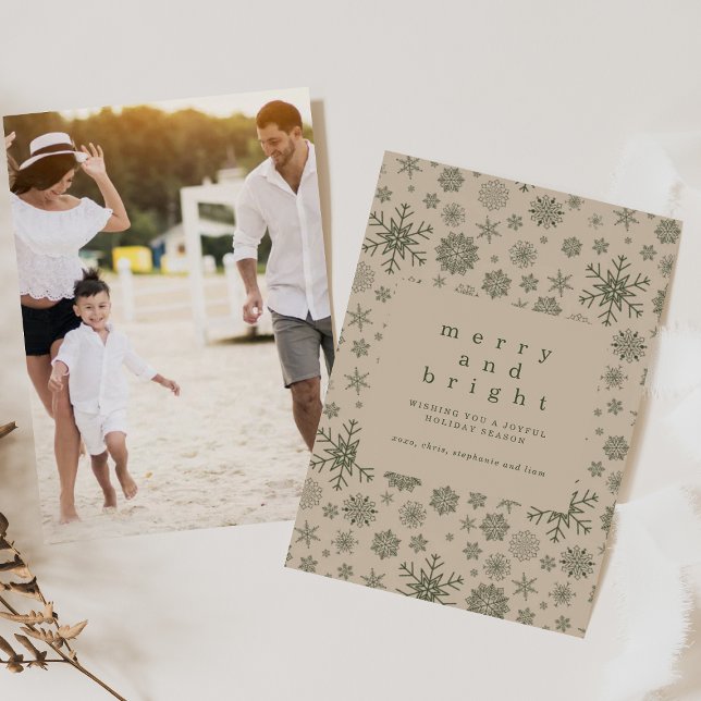 Simple Holiday Card with Photo (Creator Uploaded)