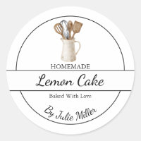 Simple Homemade Baking & Cooking Label