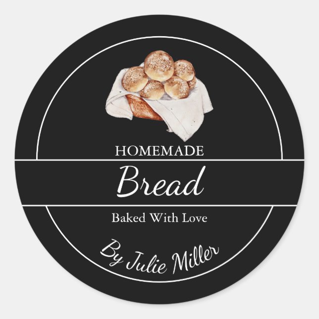 Simple Homemade Bread Label (Front)