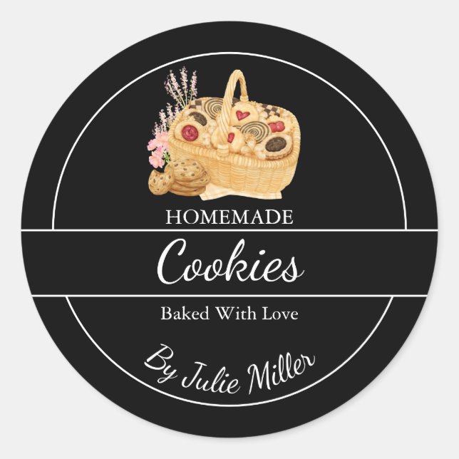 Simple Homemade Cookies Label (Front)