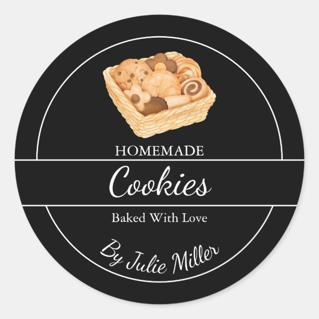 Simple Homemade Cookies Label (Front)