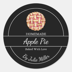 Simple Homemade Pie Label