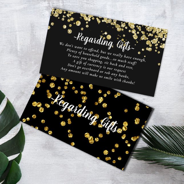 Simple Honeymoon Fund bridal shower wedding Enclosure Card (Creator Uploaded)