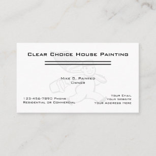 House Painter Business Cards | Zazzle AU