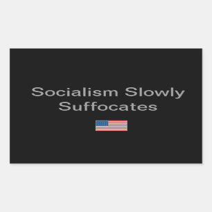 Simple Idea for the Political Season Rectangular Sticker