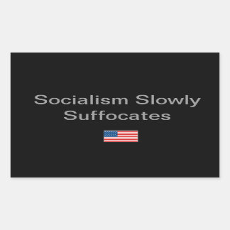 Simple Idea for the Political Season Rectangular Sticker