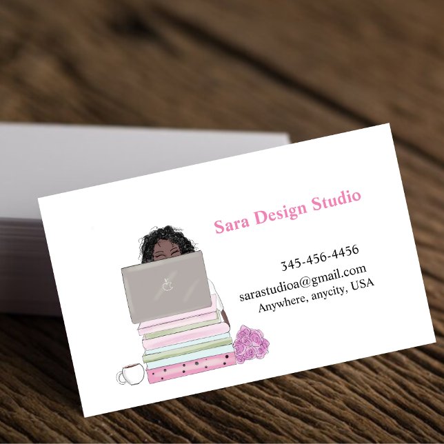 Simple, illustration, business card (Creator Uploaded)