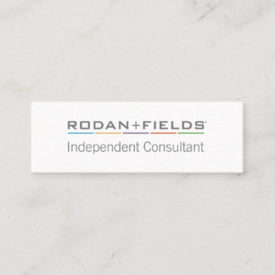 Simple Independent Consultant Business Cards