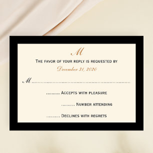 Simple Inexpensive RSVP Invitation Cards