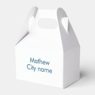 simple initial letter monogram add your name lett favour box