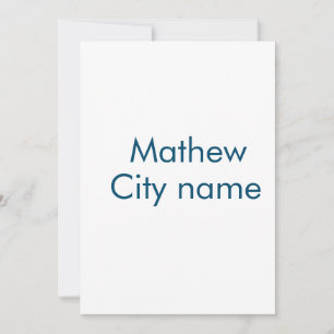 simple initial letter monogram add your name lett  holiday card