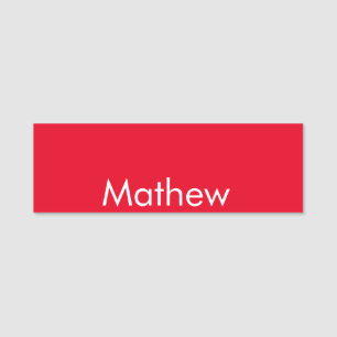 simple initial letter monogram add your name lett tag