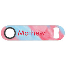 simple initial letter monogram add your name red b