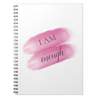 Simple Inspiring Quote I Am Enough Affirmation