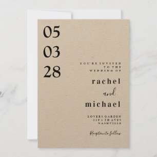 simple invitation