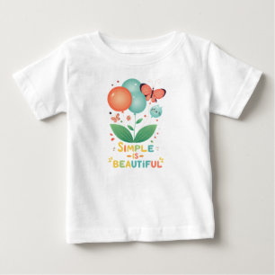 Simple is Beautiful - Baby Fine Jersey T-Shirt