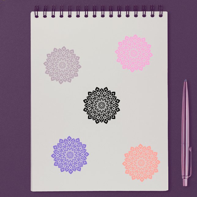 Simple Journal Mandala  Rubber Stamp (Creator Uploaded)