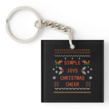 Simple Joys by Carter's Christmas special keychain