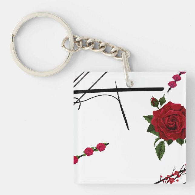 simple  key ring (Front)