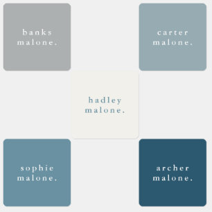 Simple Kids Name Waterproof Clothing