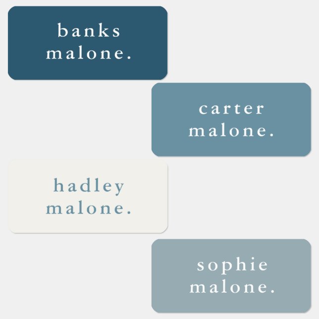 Simple Kids Name Waterproof Clothing (Group)