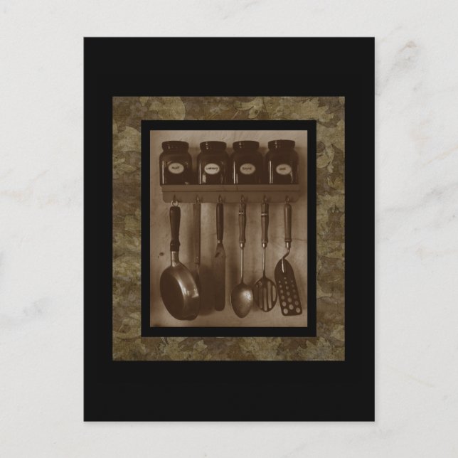 Simple Kitchen Cookin' -  Postcard (Front)