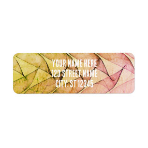 SIMPLE LACE RETURN ADDRESS LABEL