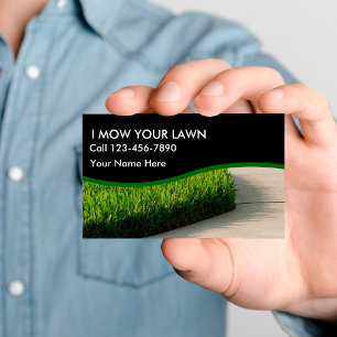 Simple Landscaping Business Cards