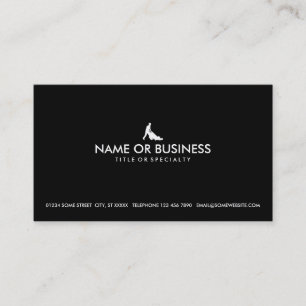 simple lawn mowing business card