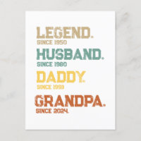 Simple Legend Husband Daddy Grandpa Custom