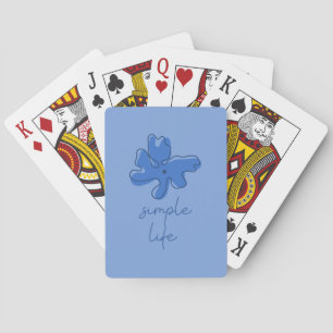 Simple Life Minimalism Classic Playing Cards