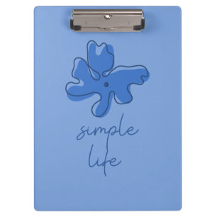 Simple Life Minimalism Clipboard