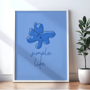 Simple Life Minimalism Wall Art