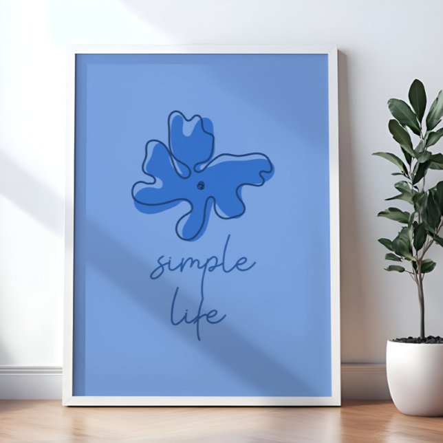 Simple Life Minimalism Wall Art (Creator Uploaded)