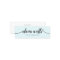 Simple Light Blue Handwritten Script Calligraphy