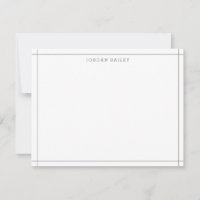 Simple Light Grey Geometric Modern Professional