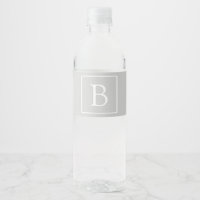 Simple Light Grey Monogram