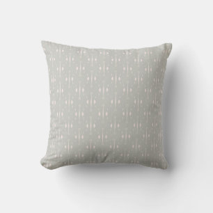Simple light grey pattern on a grey background. cushion