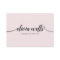 Simple Light Pink Handwritten Script Calligraphy