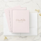 Simple Light Pink Signature Script