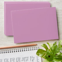 Simple Light Purple Lilac Colour Wedding Envelopes